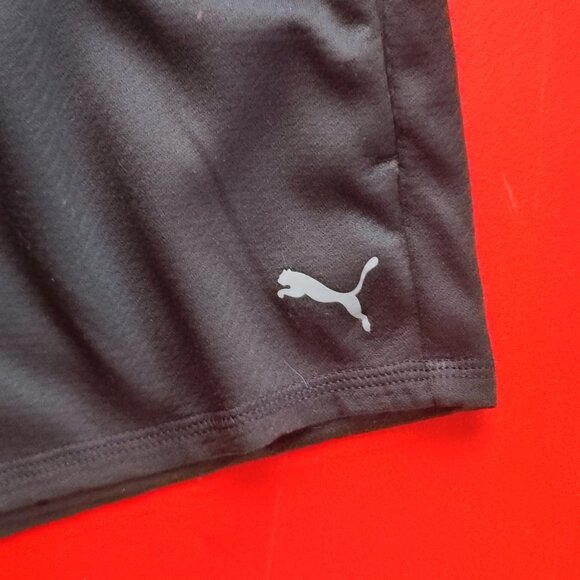 Puma athletic / sport short black women's size M - Picture 4 of 5